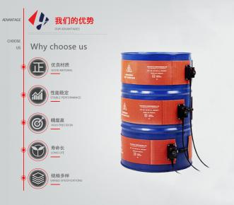 Paint bucket heating belt