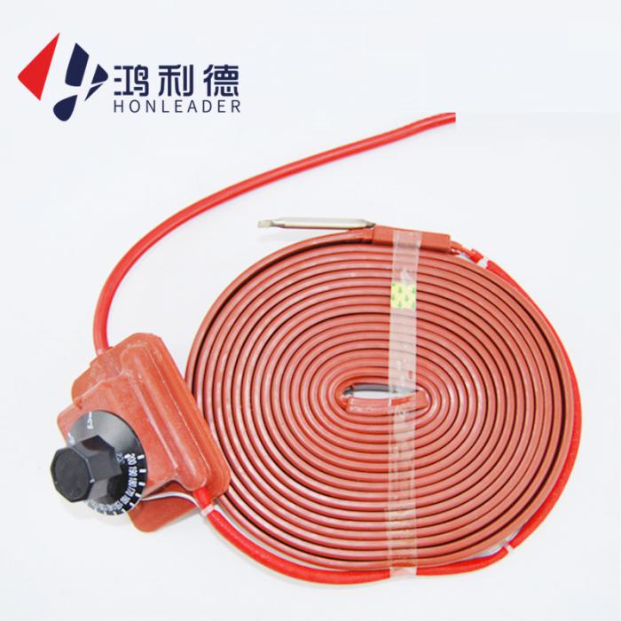 Customizable pipe heating belt equipped with temperature control