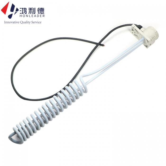 Teflon/PTFE immersion heater for electroplating pools