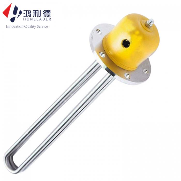 Industrial immersion tubular heater