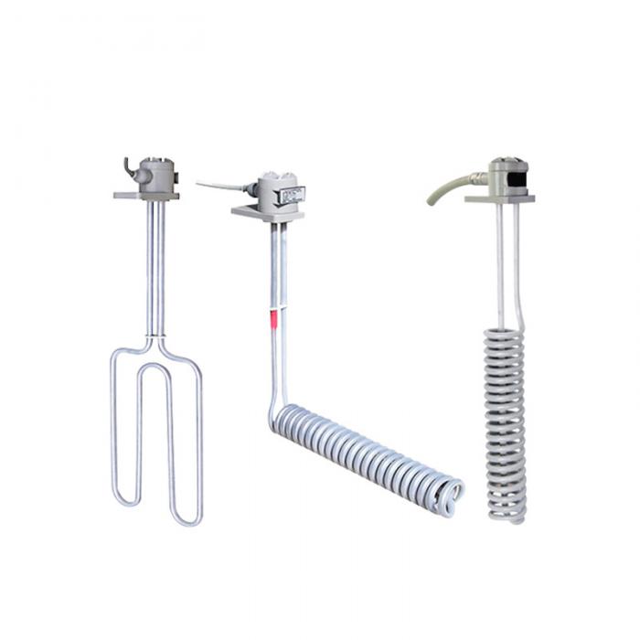 PTFE/Teflon immersion heaters corrosion and acid resistant