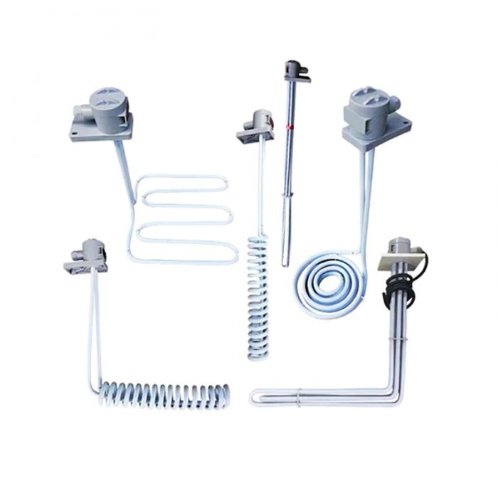 Customized immersion PTFE tubular heating element