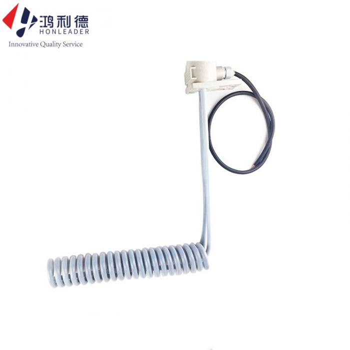 L-Shaped Immersion PTFE tubular heater for electroplating tank