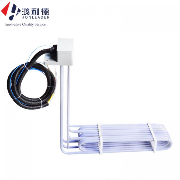 Teflon/PTFE immersion heater for electroplating pools