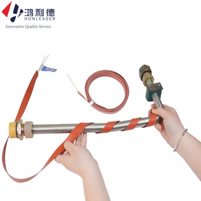 Pipeline-wound Flexible Strip Heater