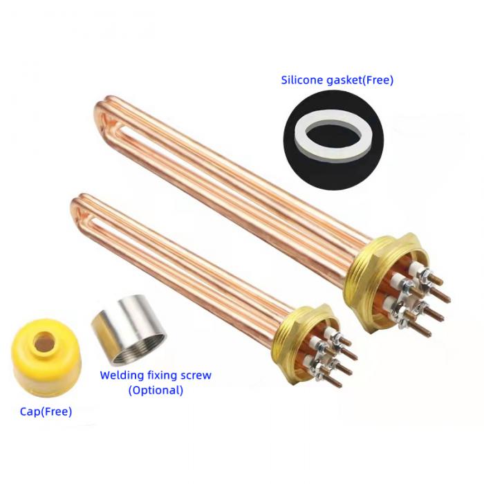 Immersion Heater With Copper Thread