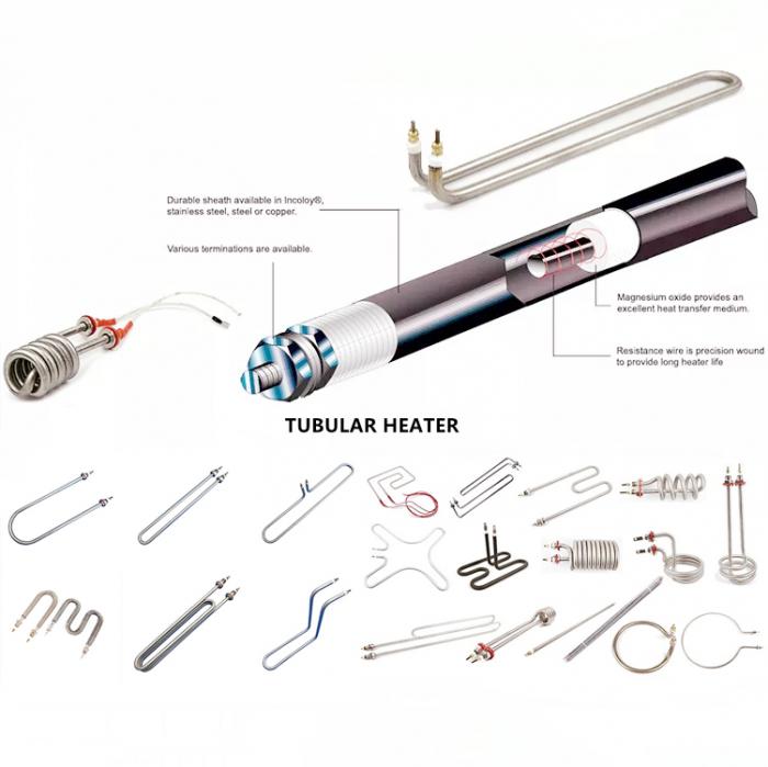 Tubular heating element basics and structure