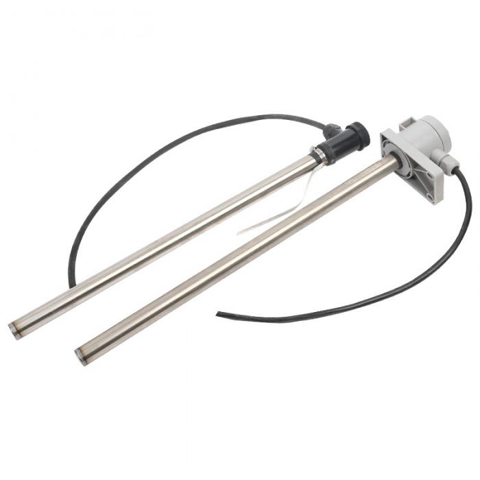 Titanium immersion heater for electroplating tank